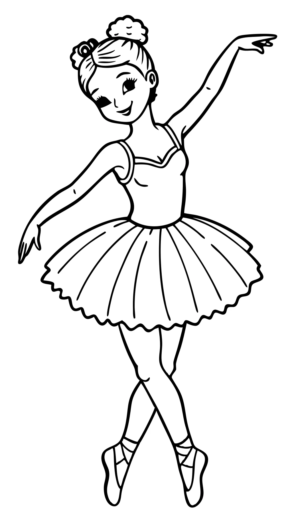 ballerina coloring pages printable